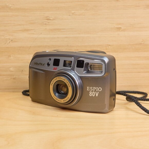 Pentax Espio 80V Point and Shoot 35mm Film Camera - Picture 4 of 8